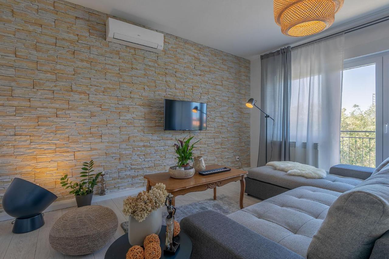 Premium 100M2 Sea View Apartment Лижнян Экстерьер фото